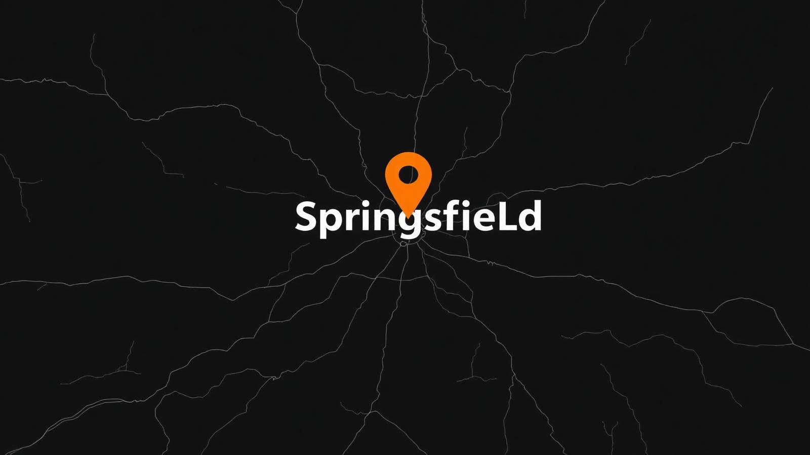 Map of Springfield, MO service area